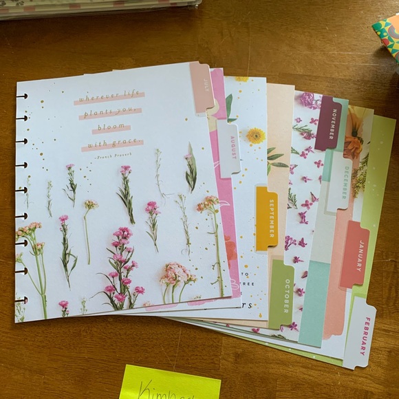 The Happy Planner Office Happy Planner Classic Dividers Poshmark